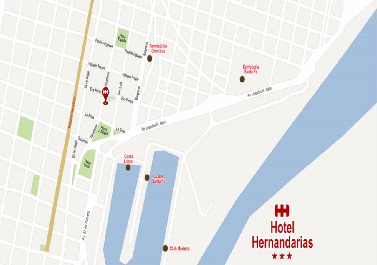 Hotel Hernandarias Санта-Фе Екстер'єр фото